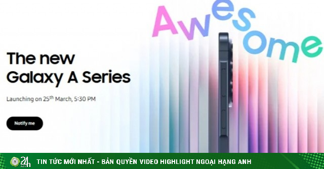 Samsung công bố lịch ra mắt bộ đôi siêu phẩm tầm trung mới