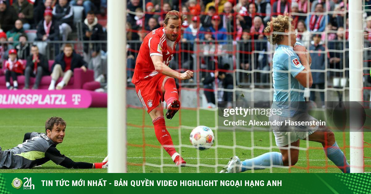 Video bóng đá Bayern Munich - Union Berlin: "Vùi dập" 4 bàn, Kane tỏa sáng (Bundesliga)