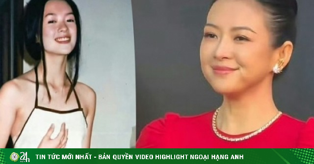 Gương mặt 'tròn không nếp nhăn' khiến Chương Tử Di hot top 2 Weibo