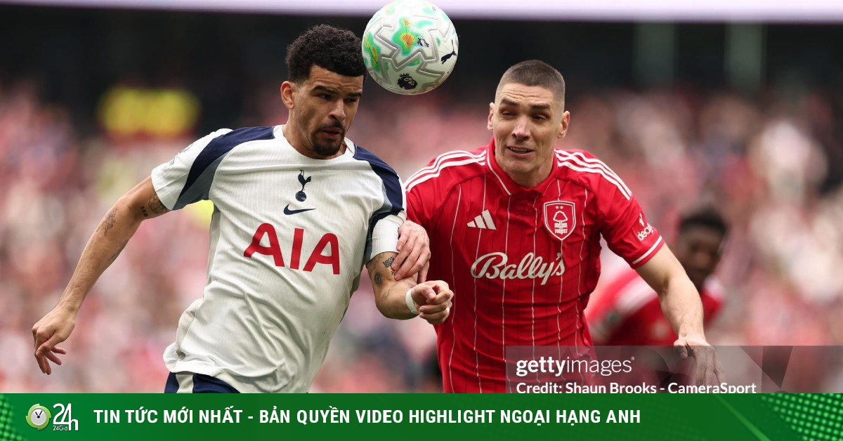 Video bóng đá Tottenham - Nottingham Forest: Đòn đau phút 45 (Ngoại hạng Anh)