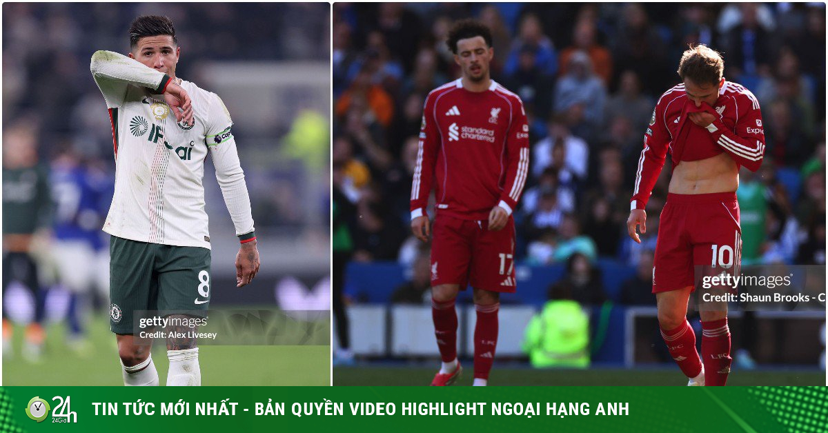 Nóng bảng xếp hạng Anh: Liverpool - Chelsea rủ nhau "giương cờ trắng", MU hưởng lợi