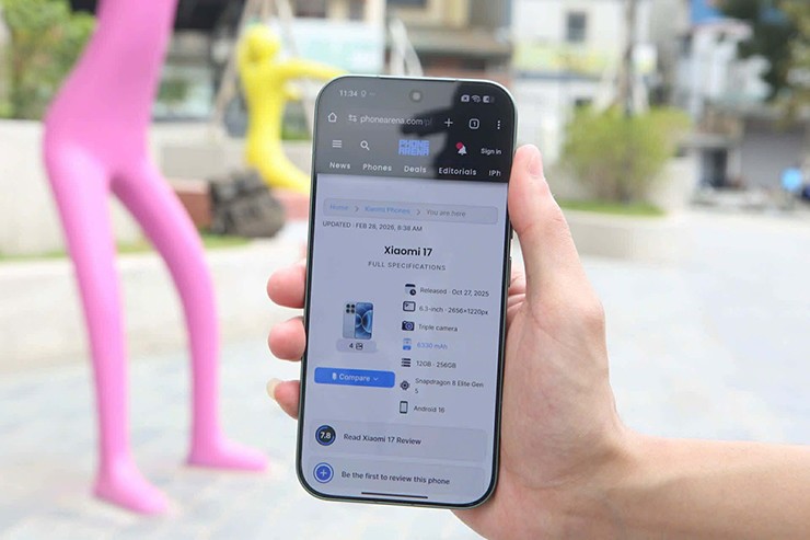 Trên tay Xiaomi 17, pin 7.000 mAh, camera Leica 3 - 7