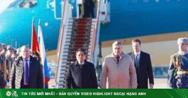 Thủ tướng Phạm Minh Chính đến Moscow bắt đầu thăm chính thức Liên Bang Nga