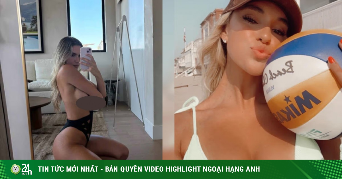 Mỹ nhân bóng chuyền đẹp nhất hành tinh, lộ ảnh "nhảy cảm" khi đang soi gương