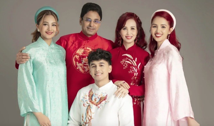 Tổ ấm viên mãn của Hoa hậu Diệu Hoa.