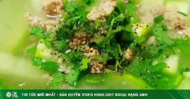 5 món canh thanh nhiệt, giải độc cơ thể khi thời tiết bắt đầu nóng