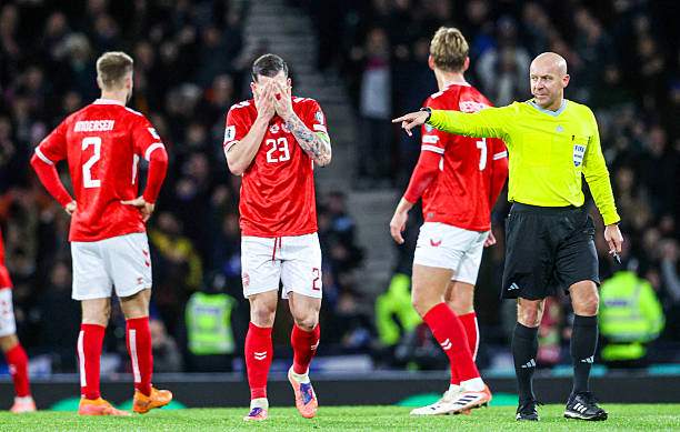 Thua đau trước Scotland buộc Đan Mạch phải vượt qua vòng playoff