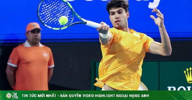 Video tennis Alcaraz - Korda: Mướt mồ hôi thoát thua (Miami Open)