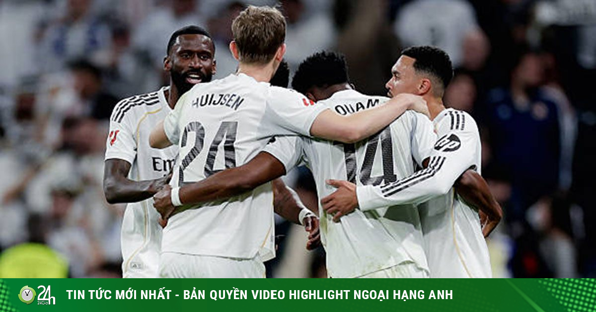 Nóng bảng xếp hạng La Liga: Real thắng sát nút derby Madrid, còn kém Barca mấy điểm?