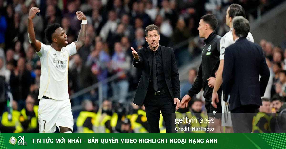 Atletico thua ngược Real, HLV Simeone thừa nhận: “Không thể đổ lỗi cho trọng tài”