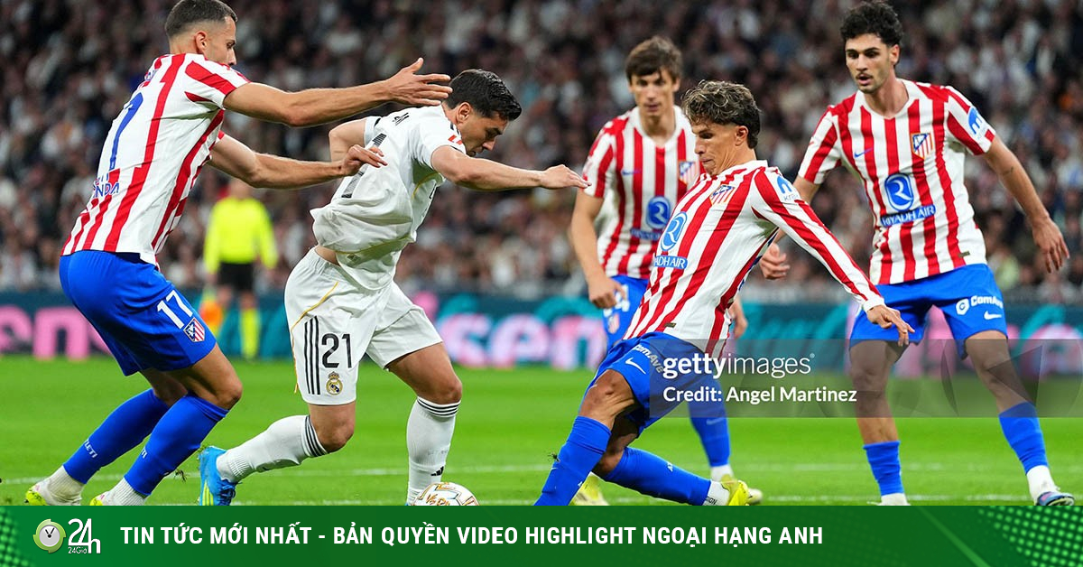 Video bóng đá Real Madrid - Atletico Madrid: Mở điểm sắc lẹm (La Liga)