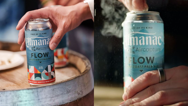 Loại bia được tạo ra nhờ CO2 được thu giữ từ khí quyển.