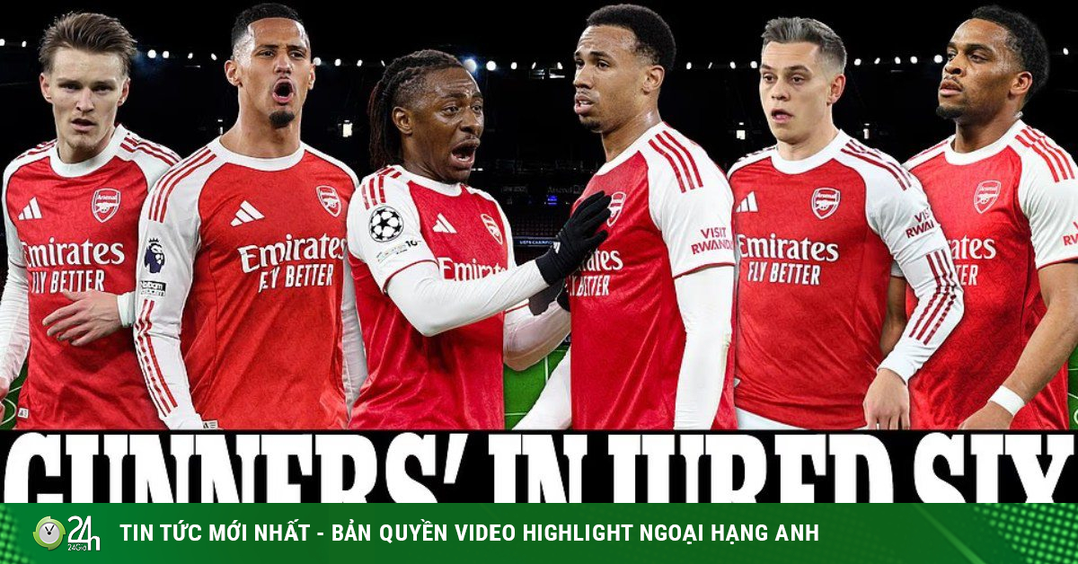 Arsenal nhận thêm tin dữ sau khi thua Man City, 6 sao Arsenal rút khỏi ĐTQG