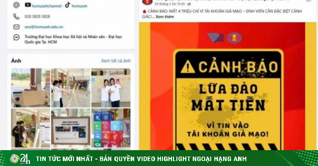 Sinh viên sập bẫy 'cán bộ tài chính giả', mất tiền chỉ trong vài phút
