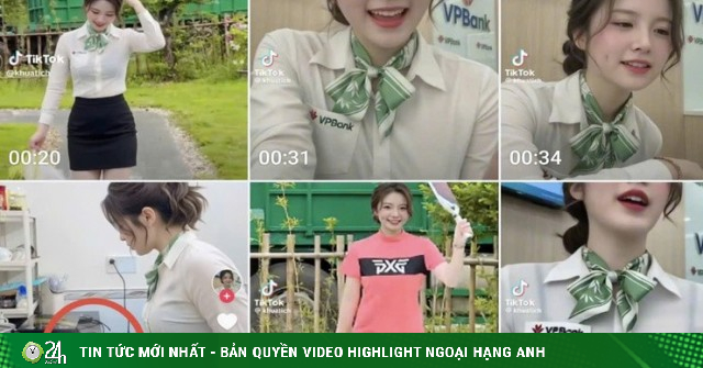 "Nữ nhân viên ngân hàng" gây "sốt" mạng xã hội TikTok: Bóc mẻ yếu tố AI