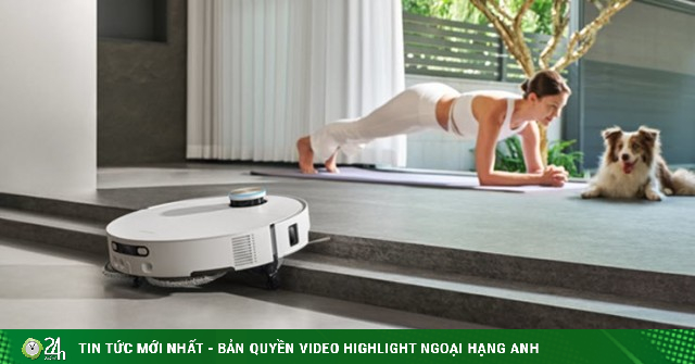 Robot hút bụi lau nhà X60 Ultra leo được lề cao tới 8,8cm
