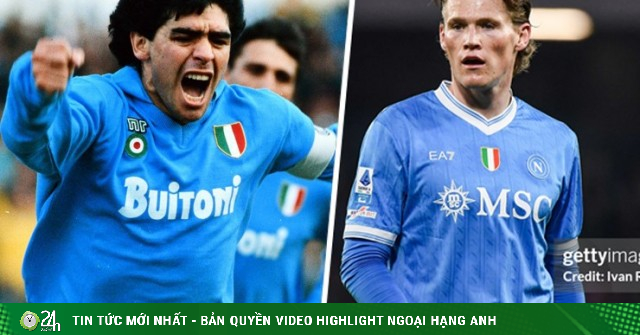 Cựu sao MU McTominay tỏa sáng ở Napoli, được ví ngang tầm "Cậu bé vàng" Maradona