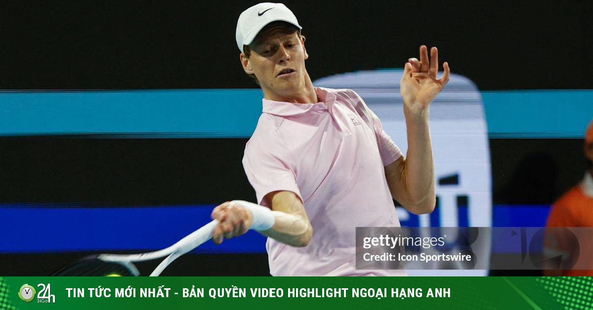 Video tennis Michelsen - Sinner: Cực kỳ vất vả, tie-break định đoạt (Miami Open)