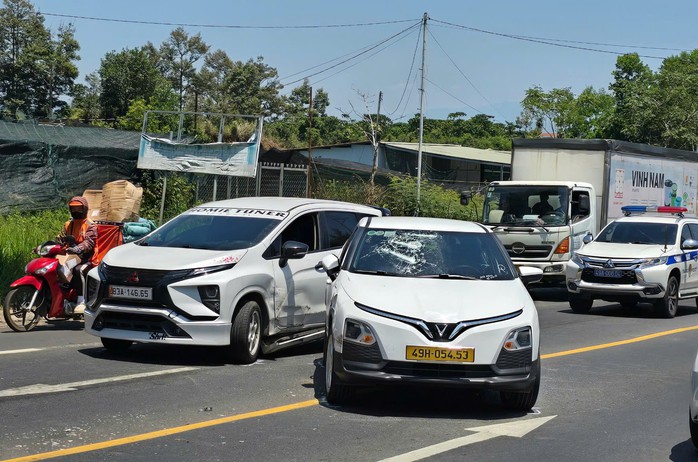 Hiện trường vụ việc. Ảnh: Phi Long