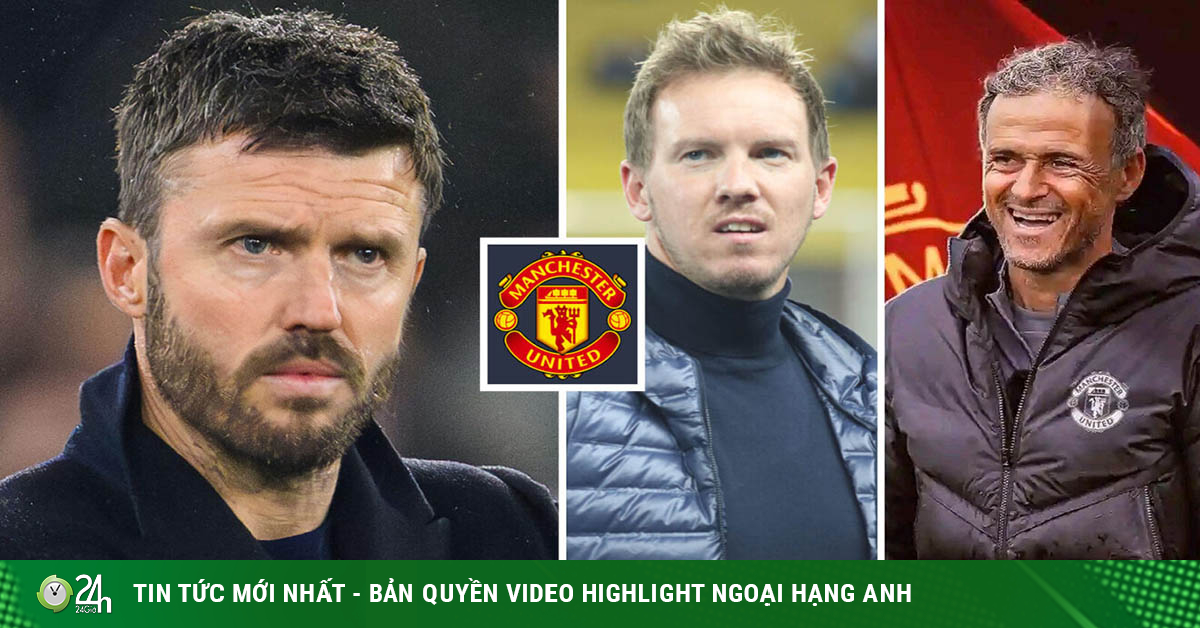 Đua ghế nóng MU: Carrick đấu 2 "chiến tướng" Enrique và Nagelsmann