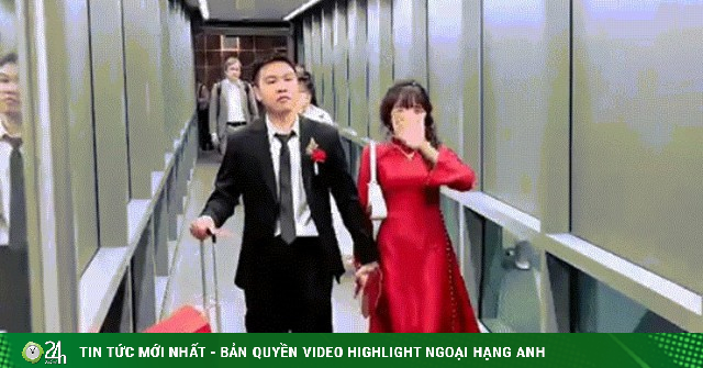 Chú rể Quảng Ninh đến Đà Nẵng rước dâu bằng máy bay gây sốt