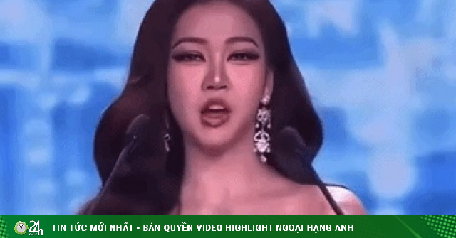Thí sinh Miss Grand rơi răng giả trong lúc đang trình diễn