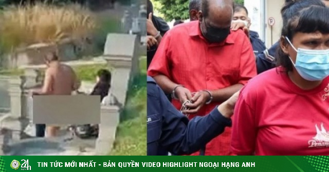 Cặp nam nữ làm 'chuyện ấy' trong nghĩa trang lĩnh án tù