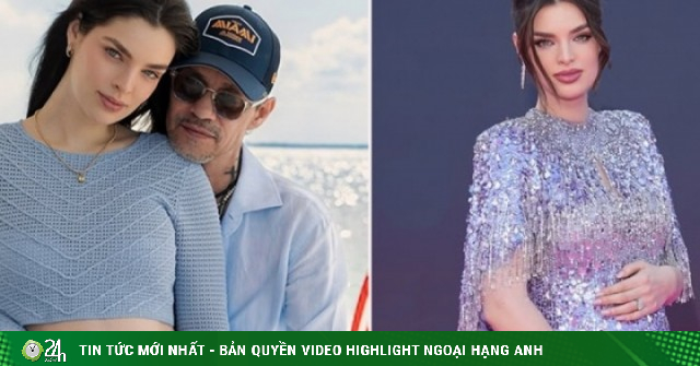 Vợ hoa hậu của Marc Anthony khoe tin vui sắp sinh con gái