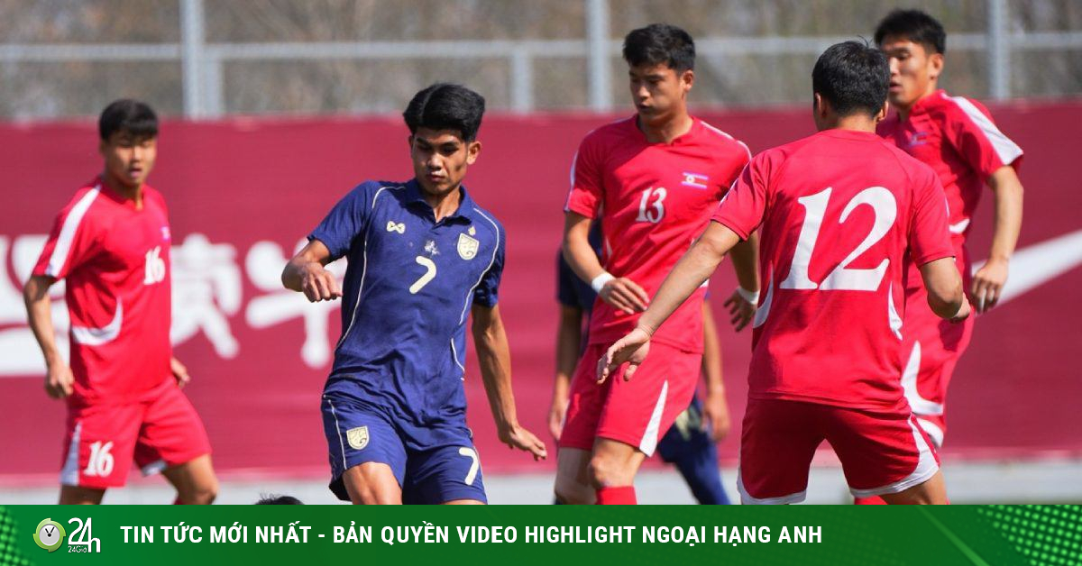 Video bóng đá U23 Triều Tiên - U23 Thái Lan: Tưng bừng 4 bàn, tan mộng vô địch (CFA Team China)