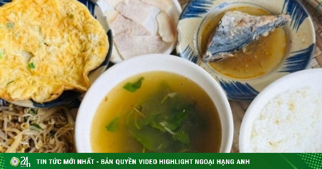 Du khách ngỡ ngàng với mâm cơm 7 món giá 45 nghìn ở Huế, có món đặc sản lạ ngon