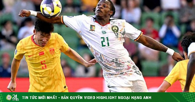 Video bóng đá Trung Quốc - Cameroon: Choáng ngợp 2 đòn phủ đầu, vùng dậy muộn màng