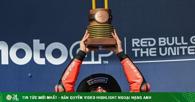 Đua xe MotoGP, US GP: Bezzecchi chiến thắng “5 sao”, Martin tiếp tục có duyên với Sprint