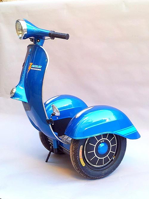 Vespa Segway hai bánh cực “độc” ra mắt - 3