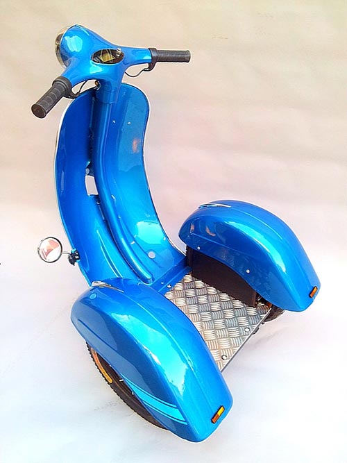 Vespa Segway hai bánh cực “độc” ra mắt - 4