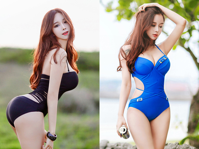 Hot girl&nbsp;Cho Min Yeong khoe thân hình tuyệt mỹ với trang phục bikini