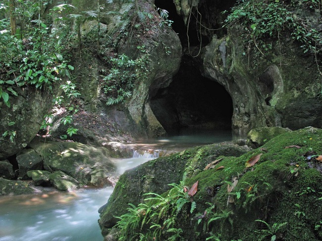 Đi vào hang Actun Tunichil Muknal ở Belize. Hang động có đầy đủ các hiện vật cổ như xương người, thậm chí có một bộ xương đầy đủ của loài người 1.000 năm tuổi.