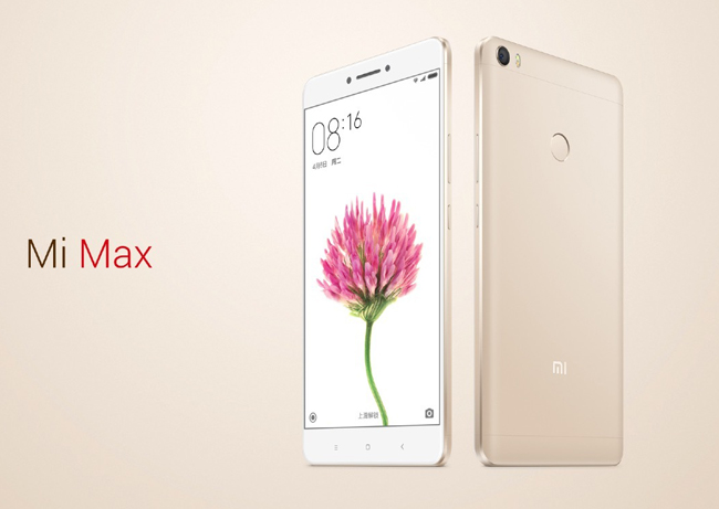 Chiếc Xiaomi Mi Max sở hữu màn hình lên tới 6,44 inch độ phân giải Full HD, và có giá bán khoảng 5,1 triệu đồng.