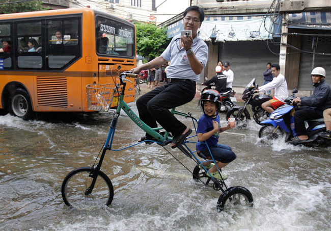 Ngập lụt không phải là vấn đề quan trọng lắm.