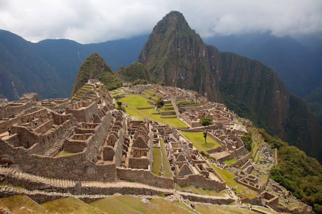 Machu Picchu là công trình kiến trúc nổi bật nhất của người Inca. Nó được xây dựng vào năm 1450.