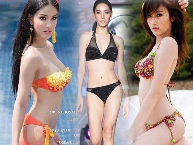 Bộ 3 chuyển giới hot nhất Thái Lan đọ sắc bikini nảy lửa