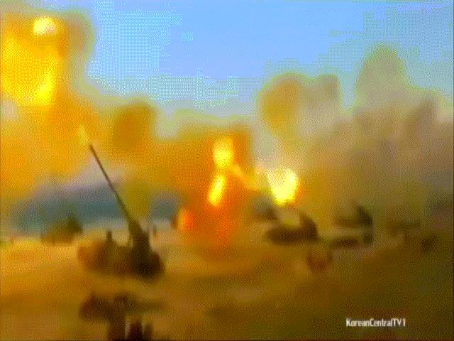 Sức mạnh như biển lửa của 15 vạn khẩu pháo Triều Tiên