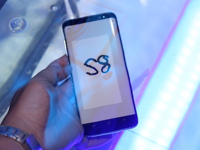 Ảnh thực tế Samsung Galaxy S8 vừa ra mắt tại Việt Nam