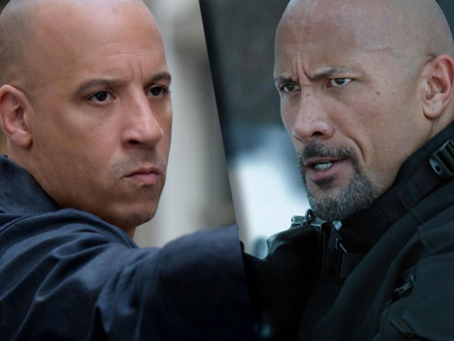 Vin Diesel và The Rock mâu thuẫn đỉnh điểm ngoài đời thực