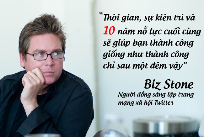 Biz Stone, người đồng sáng lập trang mạng xã hội Twitter.