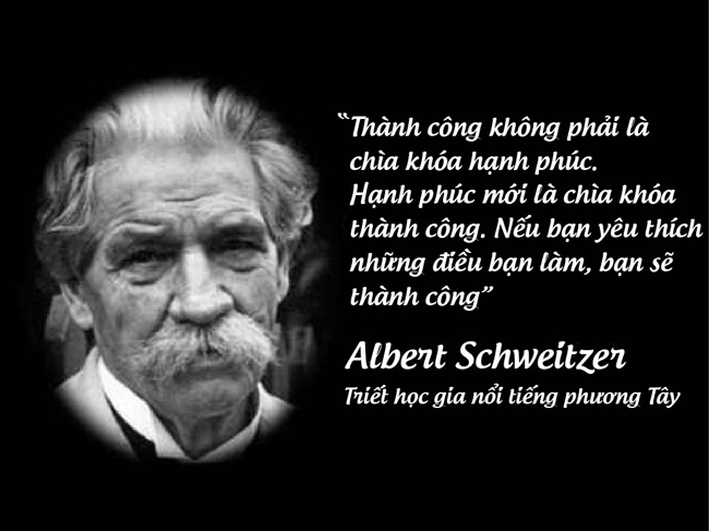 Triết học gia nổi tiếng phương Tây Albert Schweitzer