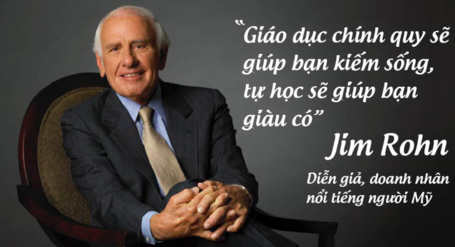 Diễn giả, doanh nhân nổi tiếng người Mỹ Jim Rohn