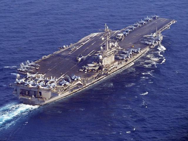 Tàu chiến Mỹ tiến về phía Triều Tiên sau vụ thử tên lửa