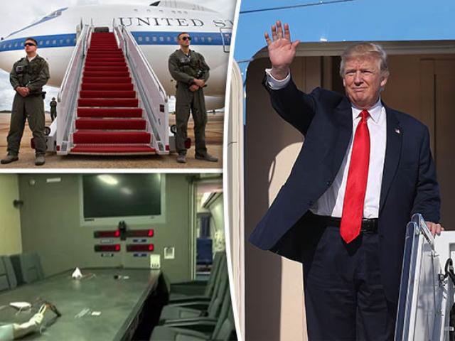 ”Hầm trú ẩn trên trời” giúp Trump tránh bom hạt nhân