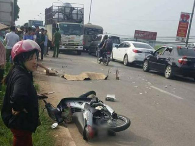 Hà Nội: Cô gái trẻ bị xe tải cán chết thương tâm