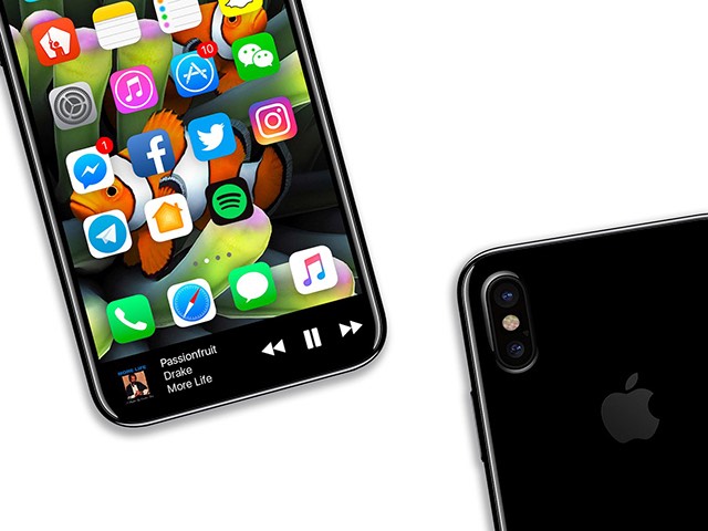 iPhone 8 sẽ có màn hình OLED phủ toàn bộ mặt trước?